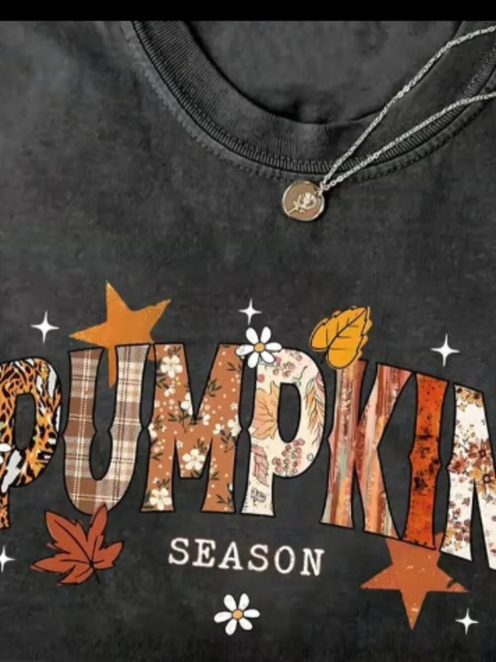 Women's Fall Pumpkin Season Graphic Plus Size Tee~3XL